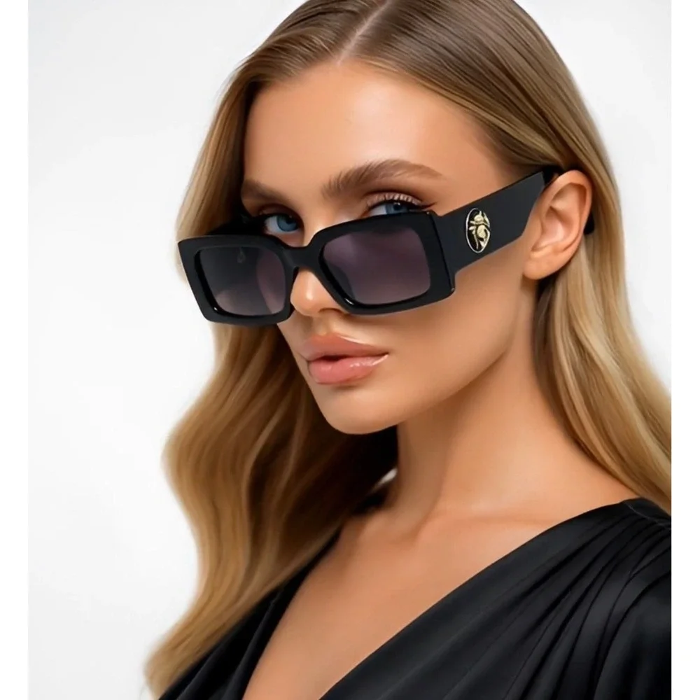Sunglasses Men Women Sunglasses Dark Lens Square Shades Hip Hop‎ Style Classic